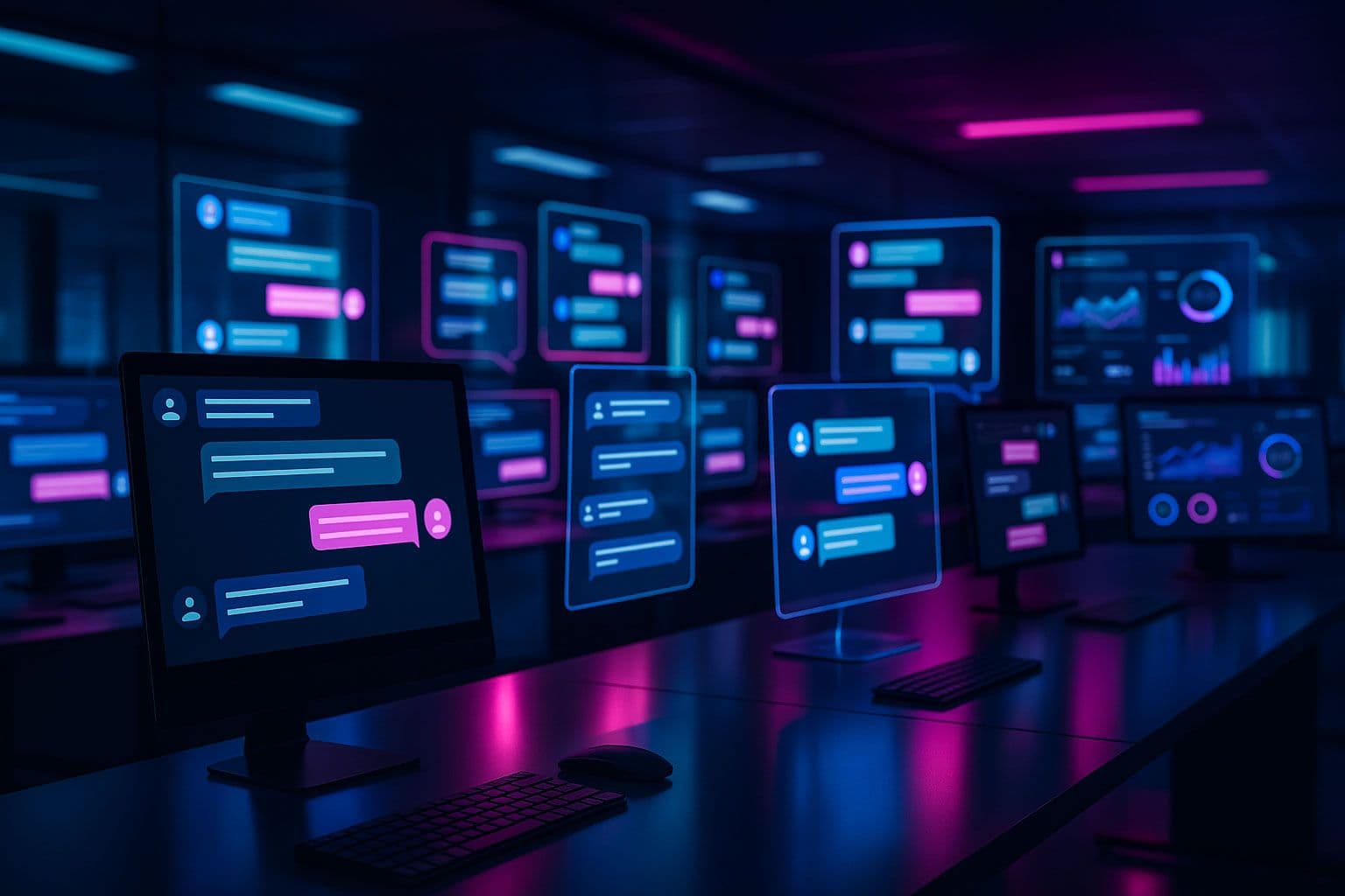 AIによる顧客対応の自動化で、問題解決時間を約80%短縮。