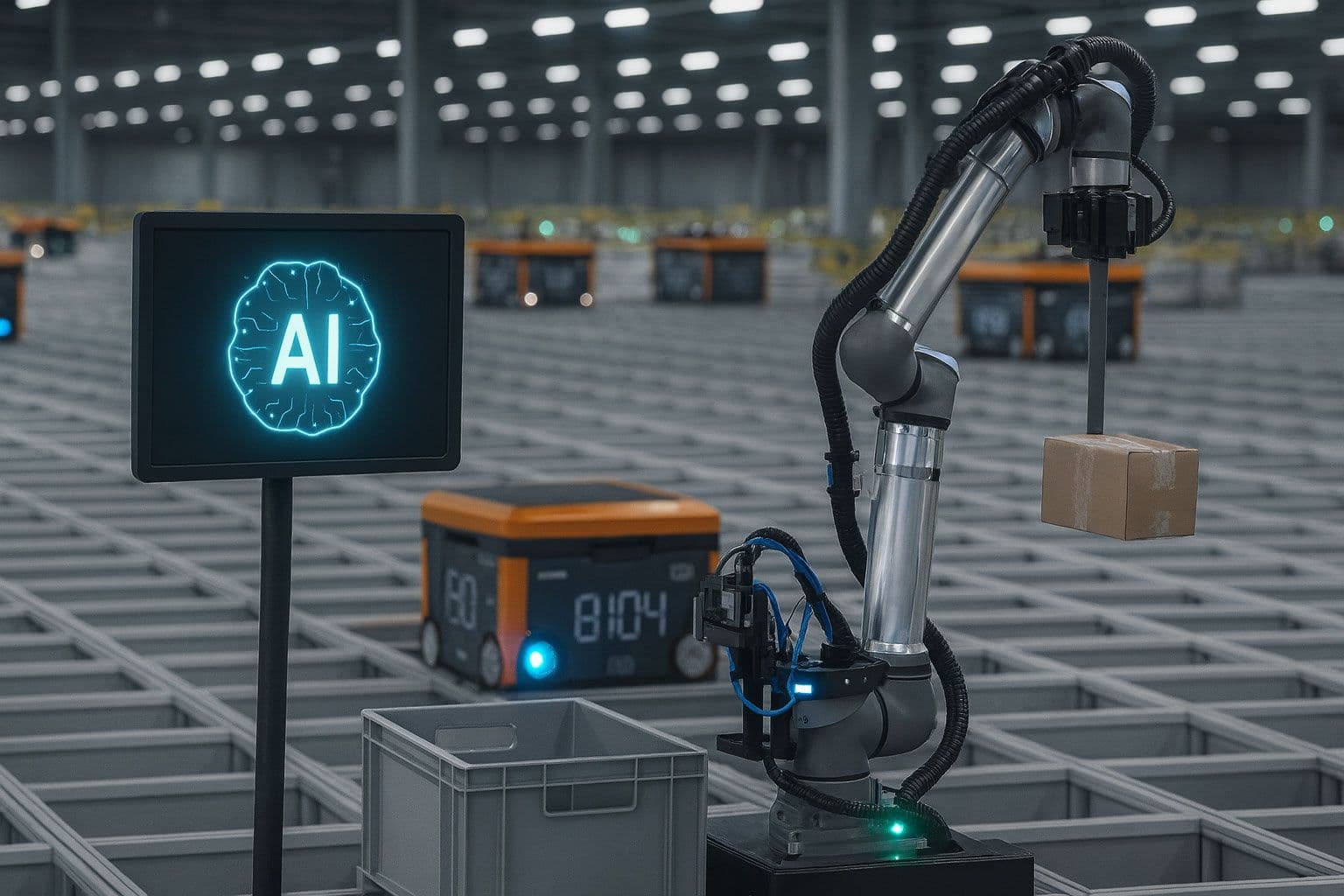 AI・ロボット技術でのピッキング自動化